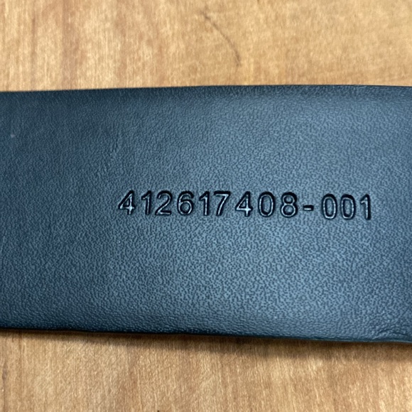 LAUREN RALPH LAUREN LEATHER BELT with GOLD MOTIF WOMAN 
SIZE XL
COLOR BLACK - Picture 6 of 11